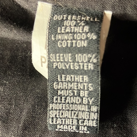 Men’s New Rebel black leather motorcycle jacket. Size L - Picture 5 of 7